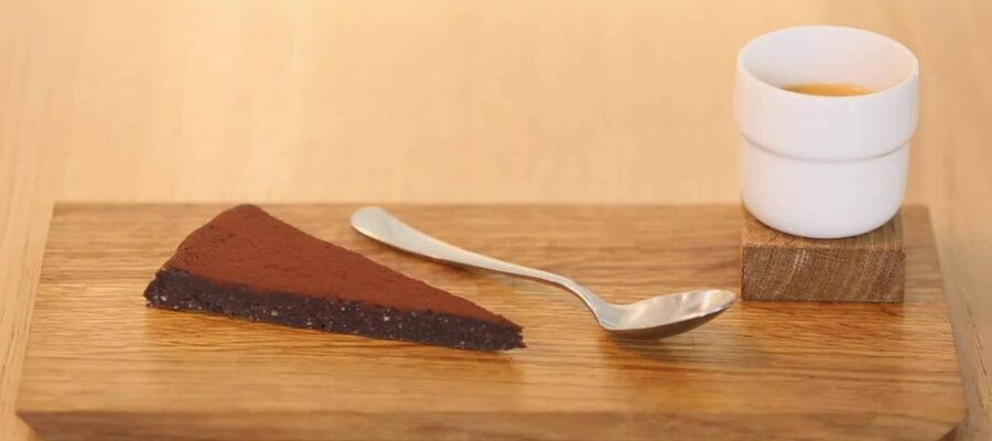 Brownie vegan chocolat sans cuisson